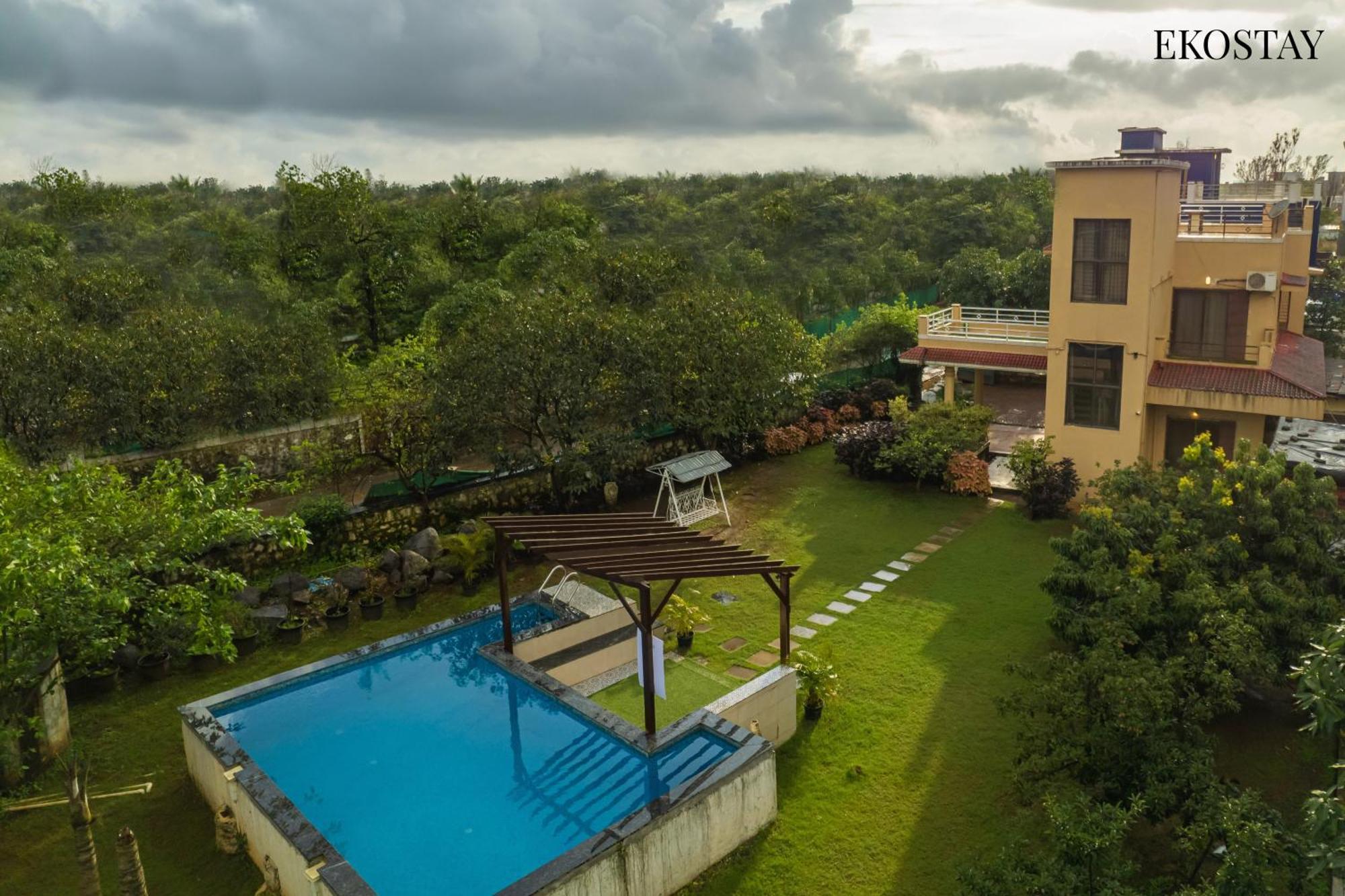 Ekostay Gold - Olive Crest Villa - Spacious Lawn Lonavala Bagian luar foto