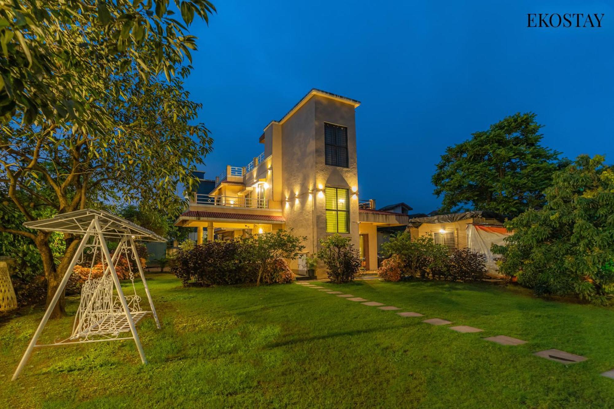 Ekostay Gold - Olive Crest Villa - Spacious Lawn Lonavala Bagian luar foto