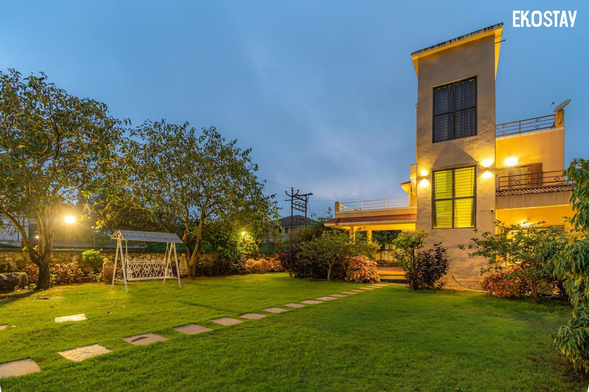 Ekostay Gold - Olive Crest Villa - Spacious Lawn Lonavala Bagian luar foto